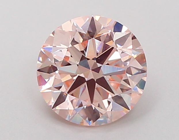 1.8ct Round Light Pink VS1 IGI