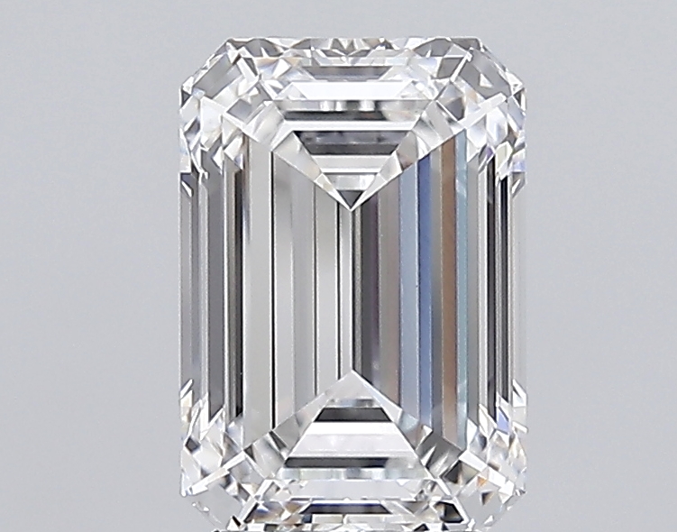 3.98 ct. emerald Lab Grown Diamond front image