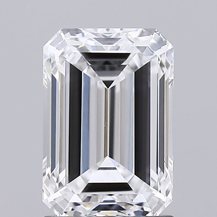 1.61 ct. emerald Lab Grown Diamond front image