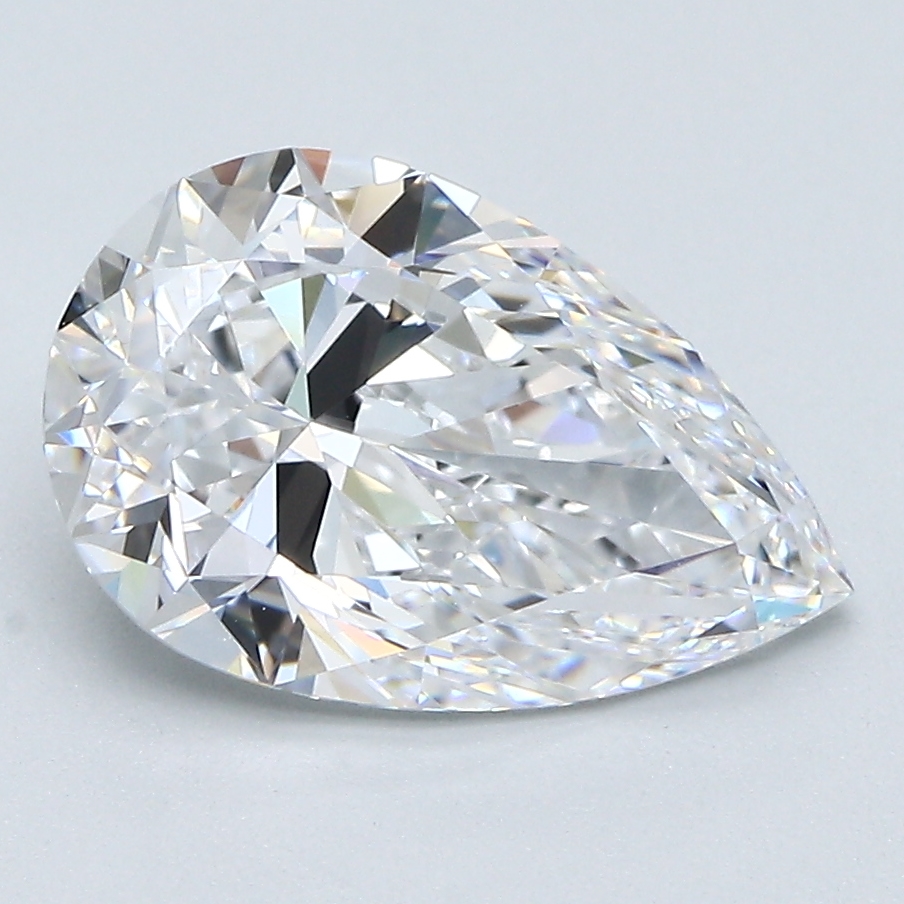 2.5 Carat Pear Cut Natural Diamond