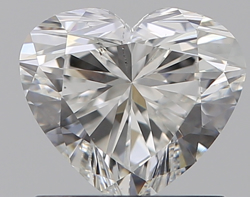 0.8 Carat Heart Cut Natural Diamond