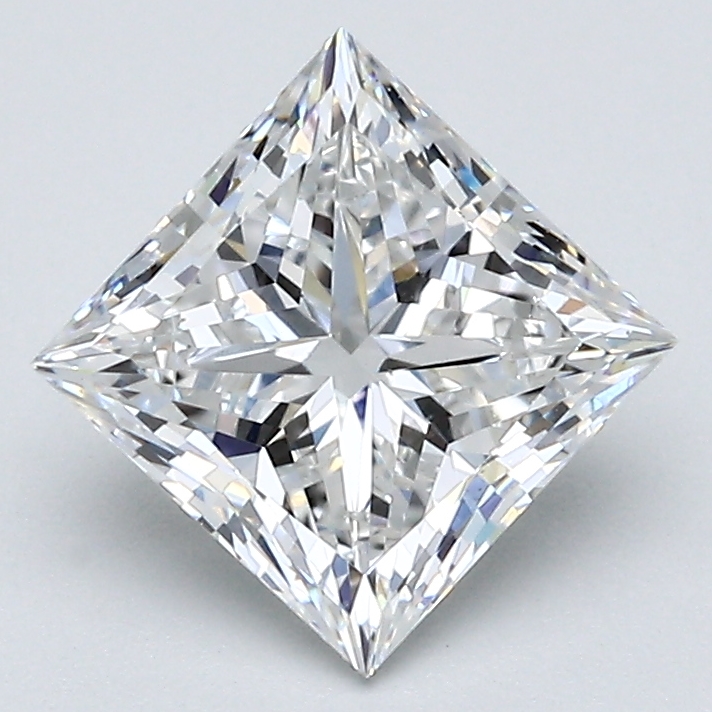 1.83 Carat Princess Cut Natural Diamond