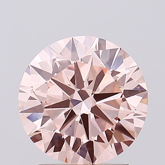 2ct Round Fancy Intense Pink VS1 IGI