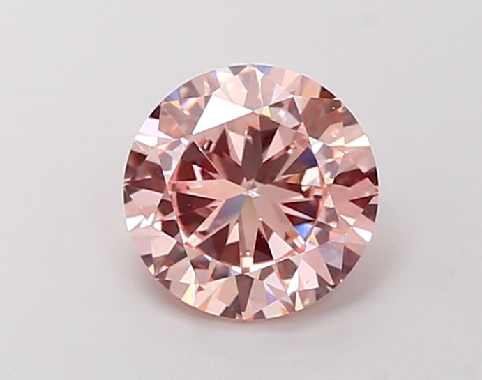 1.6ct Round Fancy Pink VS1 IGI
