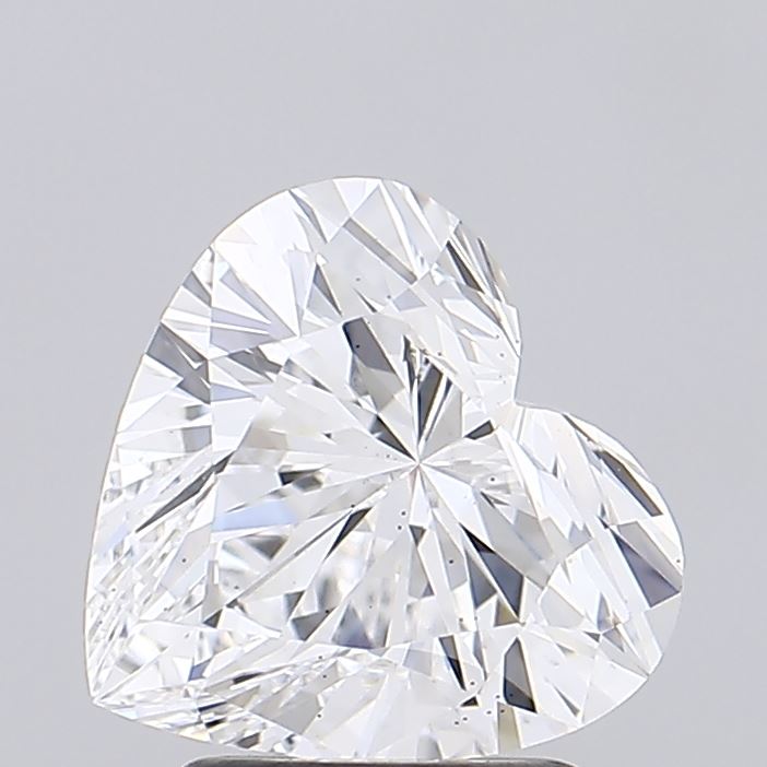 2.41 carat d VS2 EX Cut IGI heart diamond