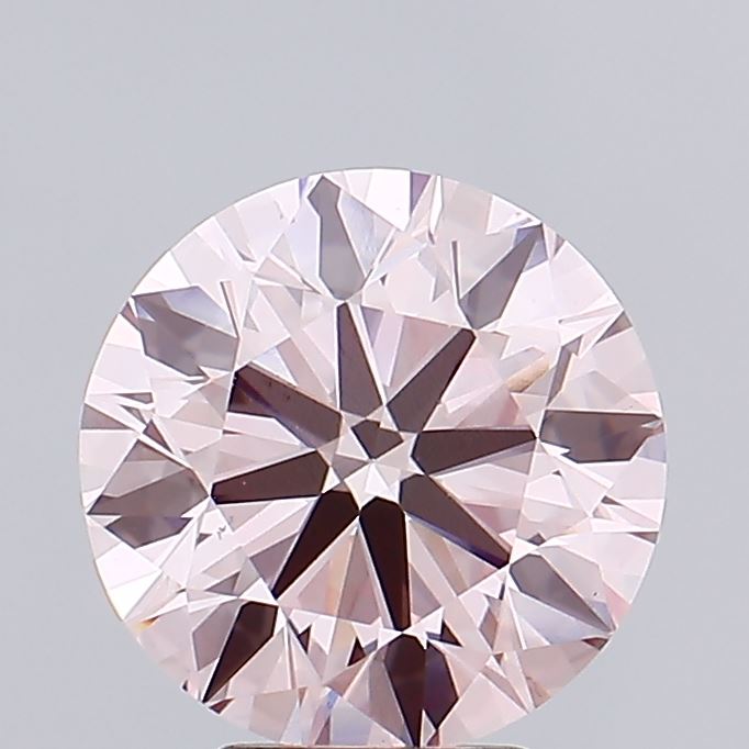 4.67ct Round Fancy Intense Pink VS1 IGI