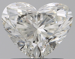 0.93 Carat Heart Cut Natural Diamond