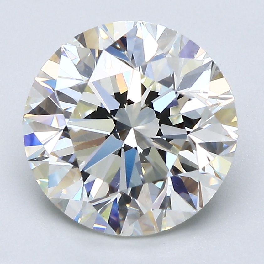 3.5 Carat Round Cut Natural Diamond
