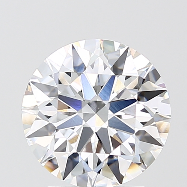 2.66 Carat Round Cut Lab Diamond