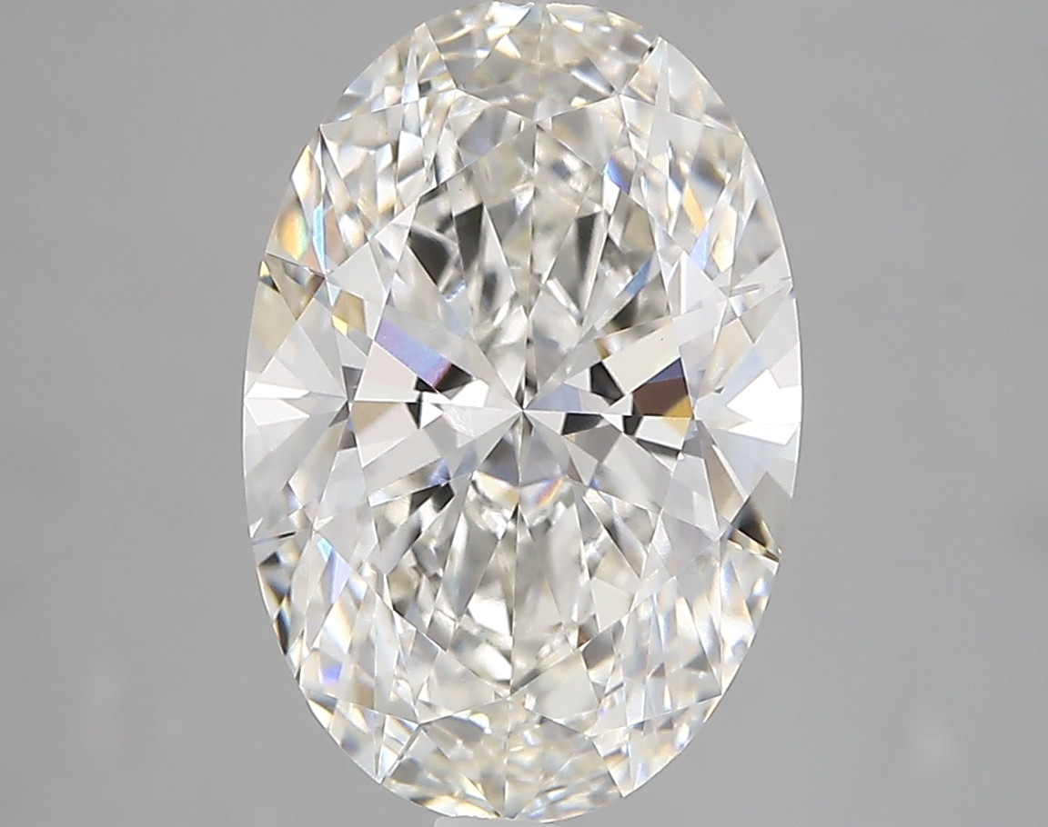 Oval 3.76ct G VVS2