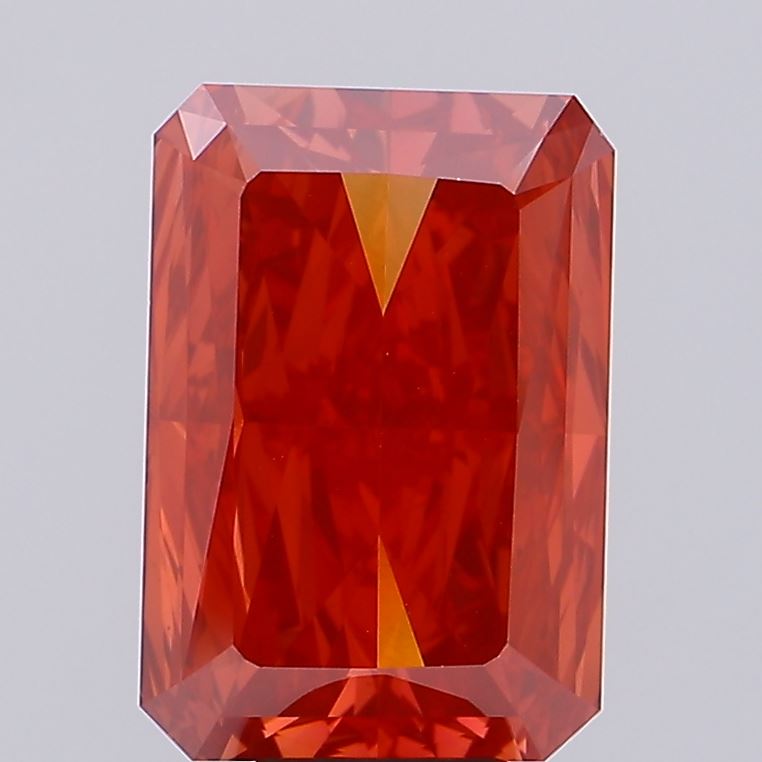 10.21ct Radiant Fancy Vivid Red VS1 IGI