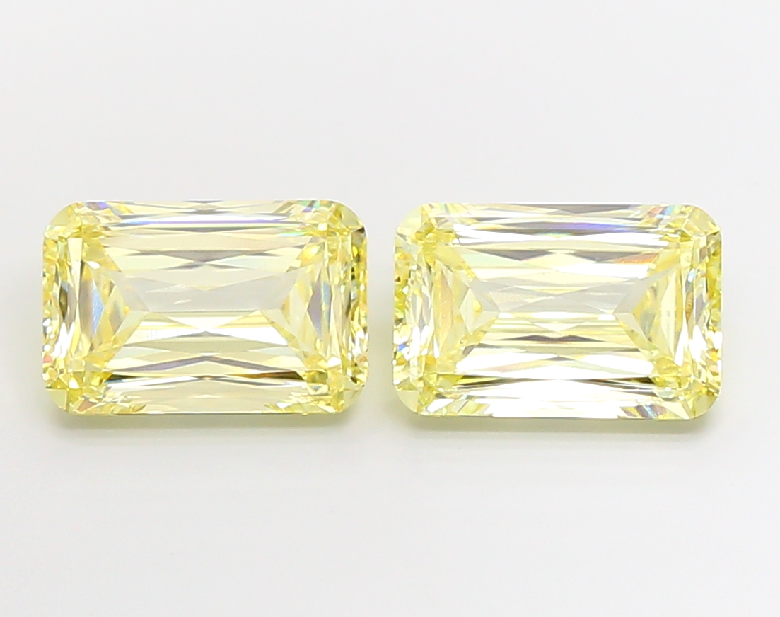 Cushion 5.65ct Fancy Intense Yellow VVS2