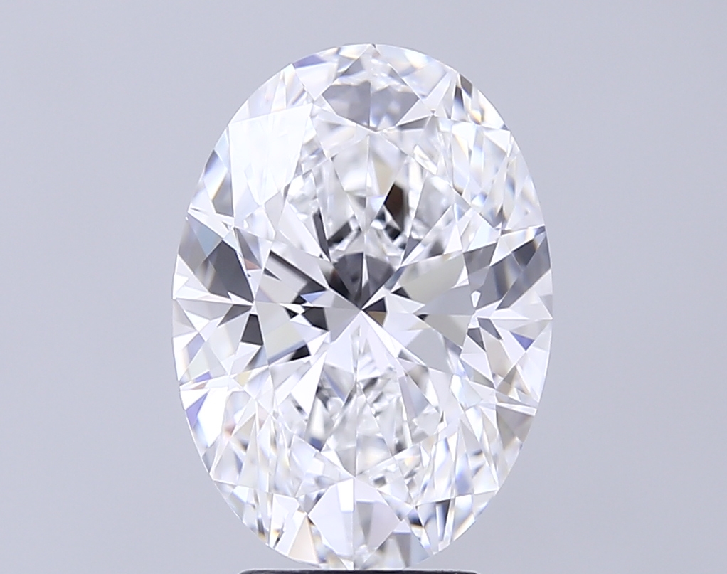 5.05 ct. oval Lab Grown Diamond front image
