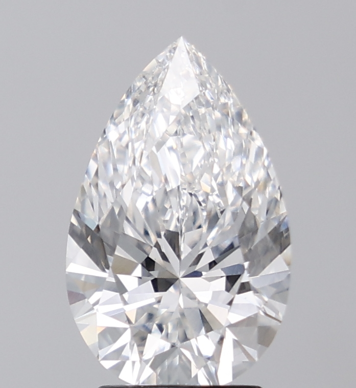 3.0ct Pear E VVS2 IGI