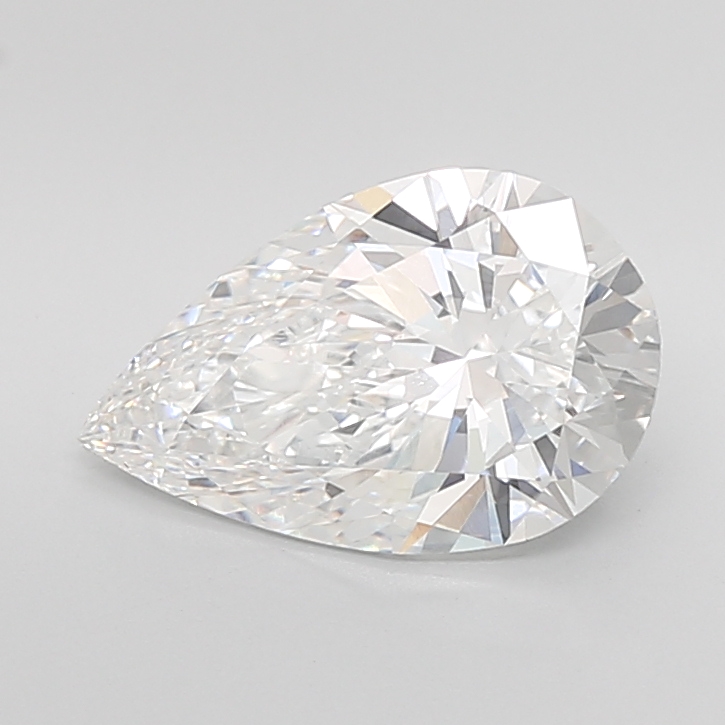 Pear 3.08ct E VVS1