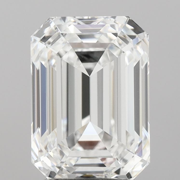 2.81 ct. emerald Lab Grown Diamond front image