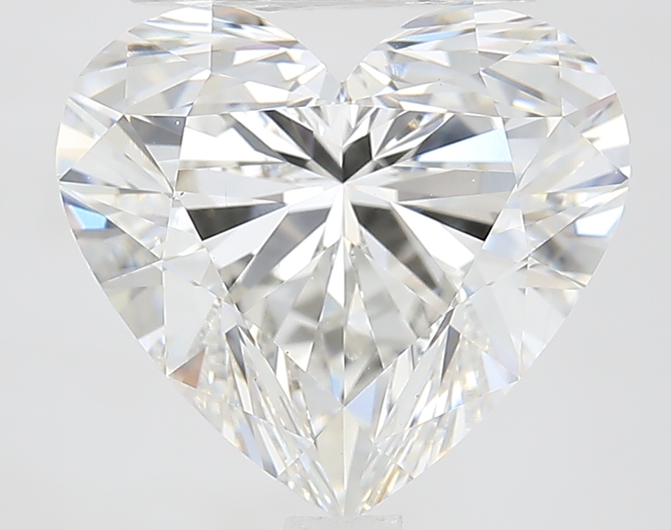 3.8ct Heart F VS1 IGI