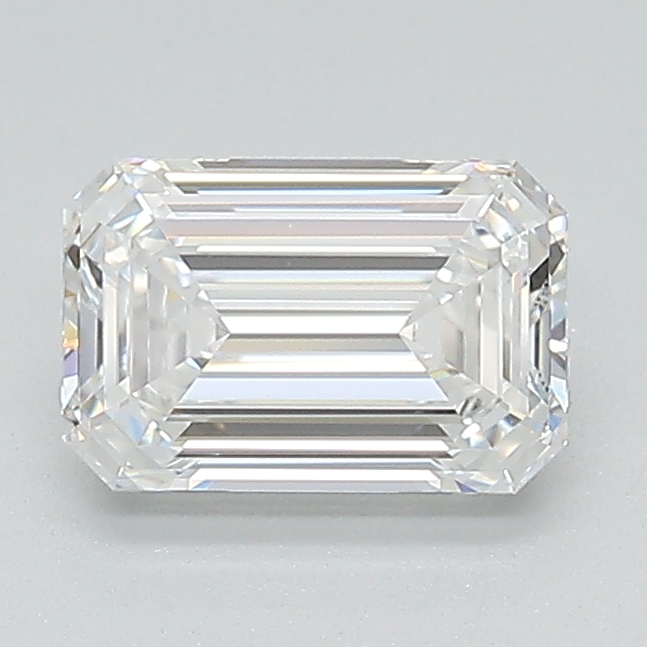 1.04 carat e IF EX Cut IGI emerald diamond