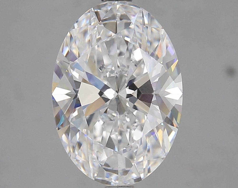 4.1ct Oval D IF GIA