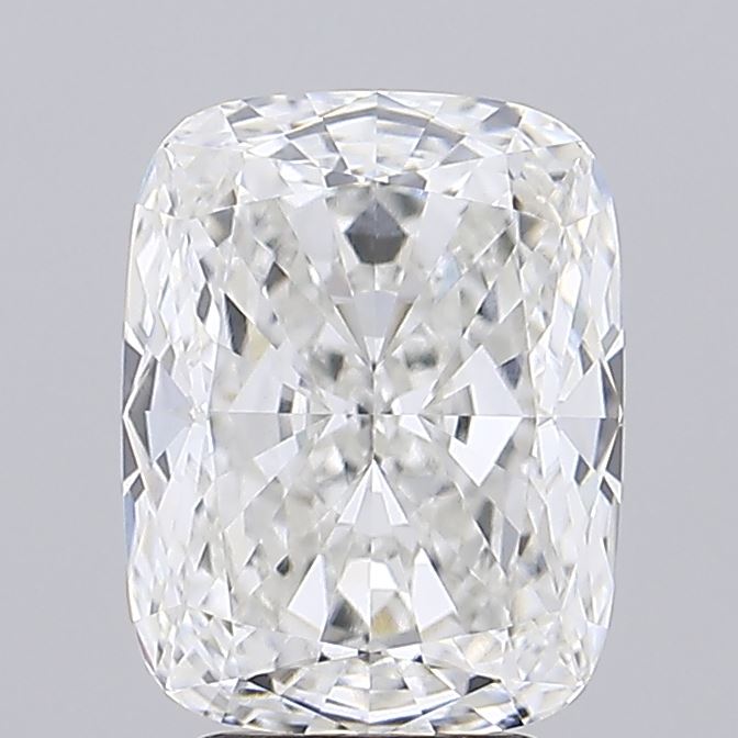 3.61 carat f VVS2 EX Cut IGI cushion diamond