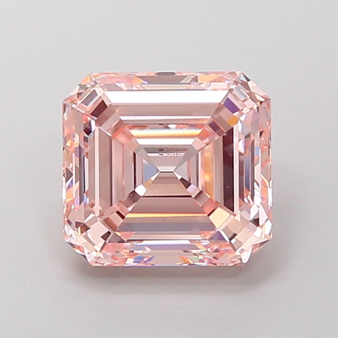 2.6ct Emerald Fancy Intense Pink VVS2 IGI
