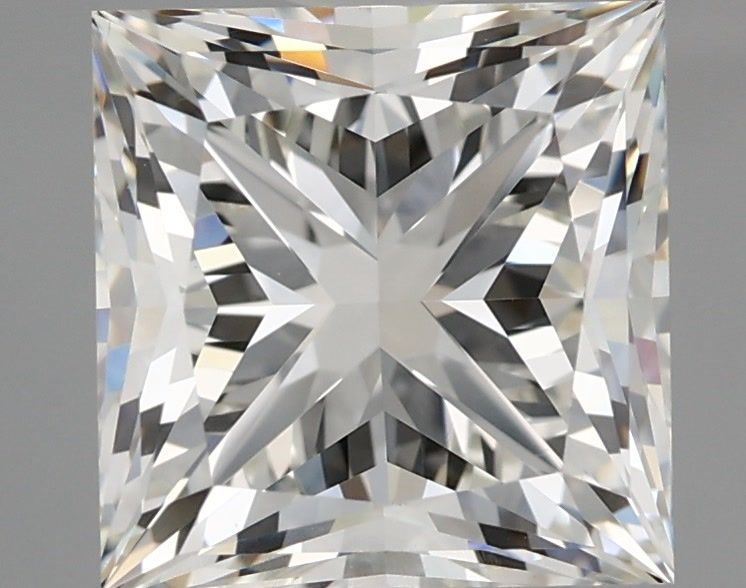 4.02 ct. princess Lab Grown Diamond front image