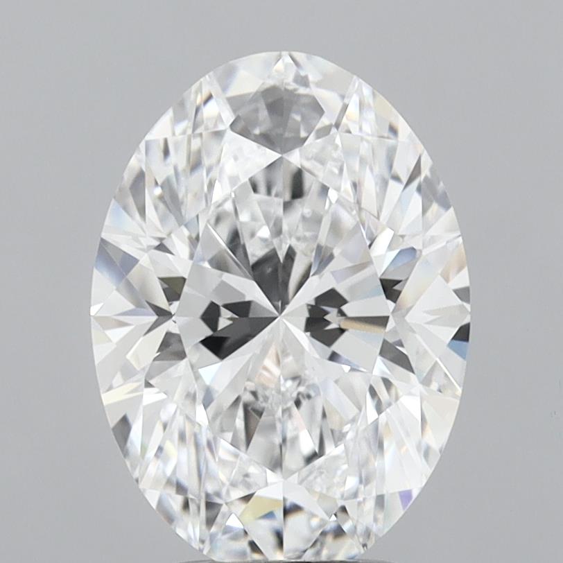 2.82 ct. oval Lab Grown Diamond front image