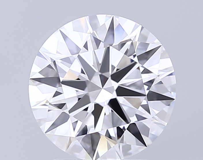 2.75 ct. round Lab Grown Diamond front image
