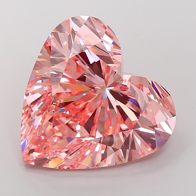Heart 20.1ct Fancy Vivid Pink VS1