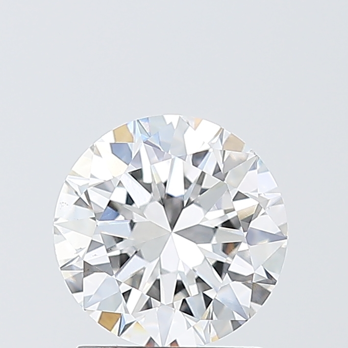 1.5 Carat Round Cut Lab Diamond