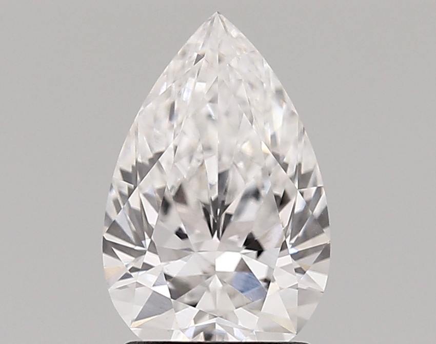 1.58 Carat Pear Cut Lab Diamond