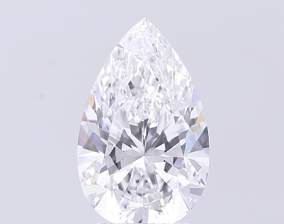 3.09 ct. pear Lab Grown Diamond front image