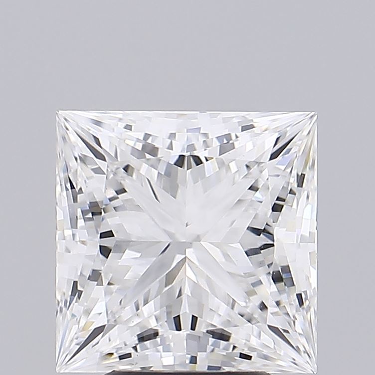 3.73 ct. princess Lab Grown Diamond front image