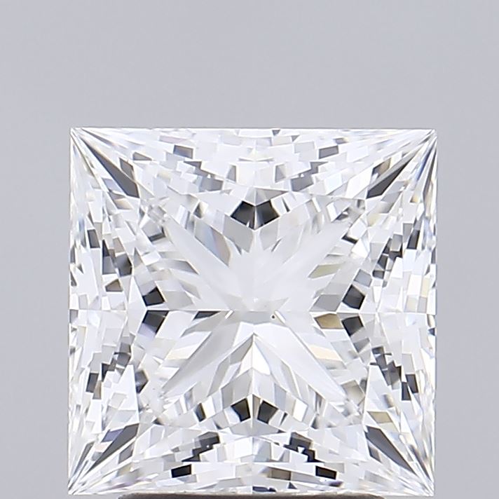 3.24 ct. princess Lab Grown Diamond front image