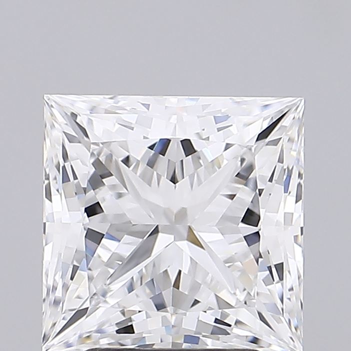 3.10 ct. princess Lab Grown Diamond front image