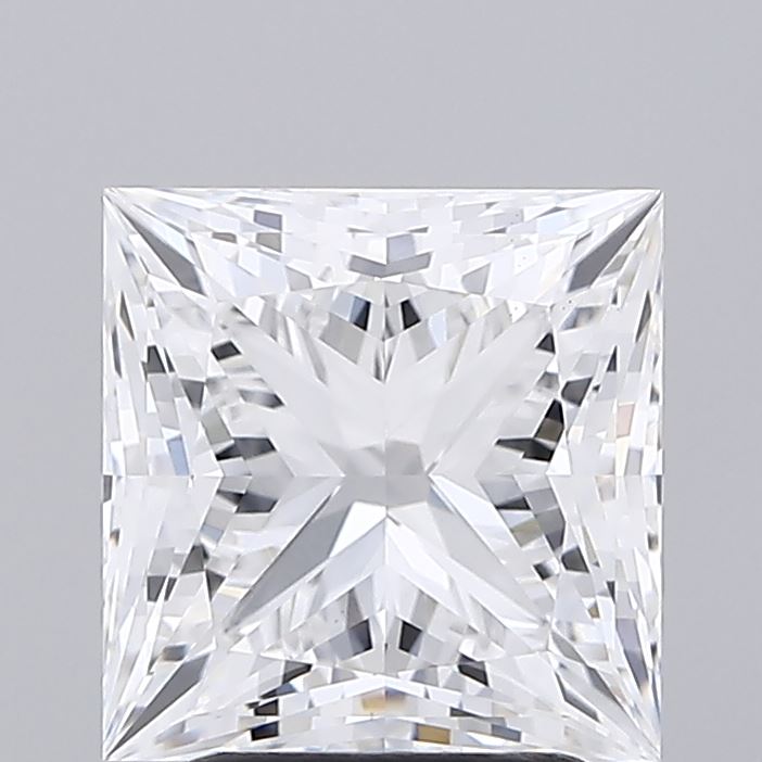 2.96 ct. princess Lab Grown Diamond front image