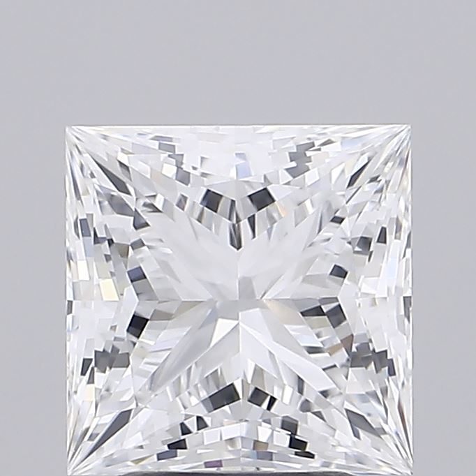 2.80 ct. princess Lab Grown Diamond front image