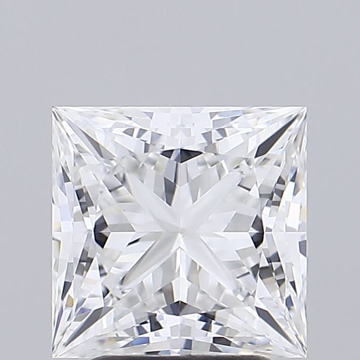 2.74 ct. princess Lab Grown Diamond front image