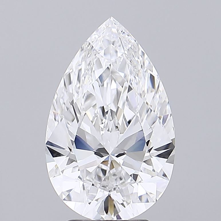 Pear 4.32ct E VVS2