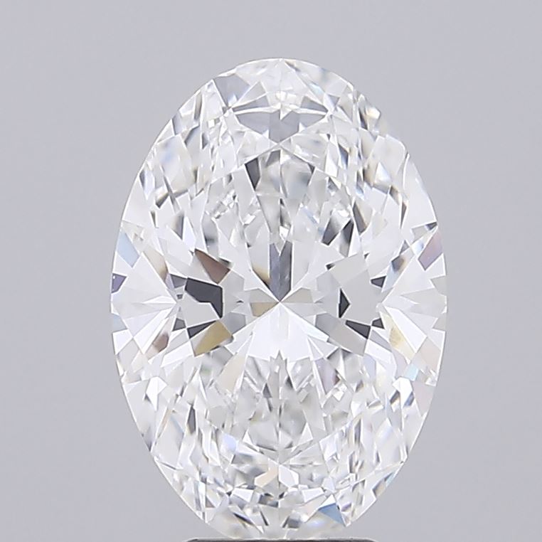 5.34 ct. oval Lab Grown Diamond front image