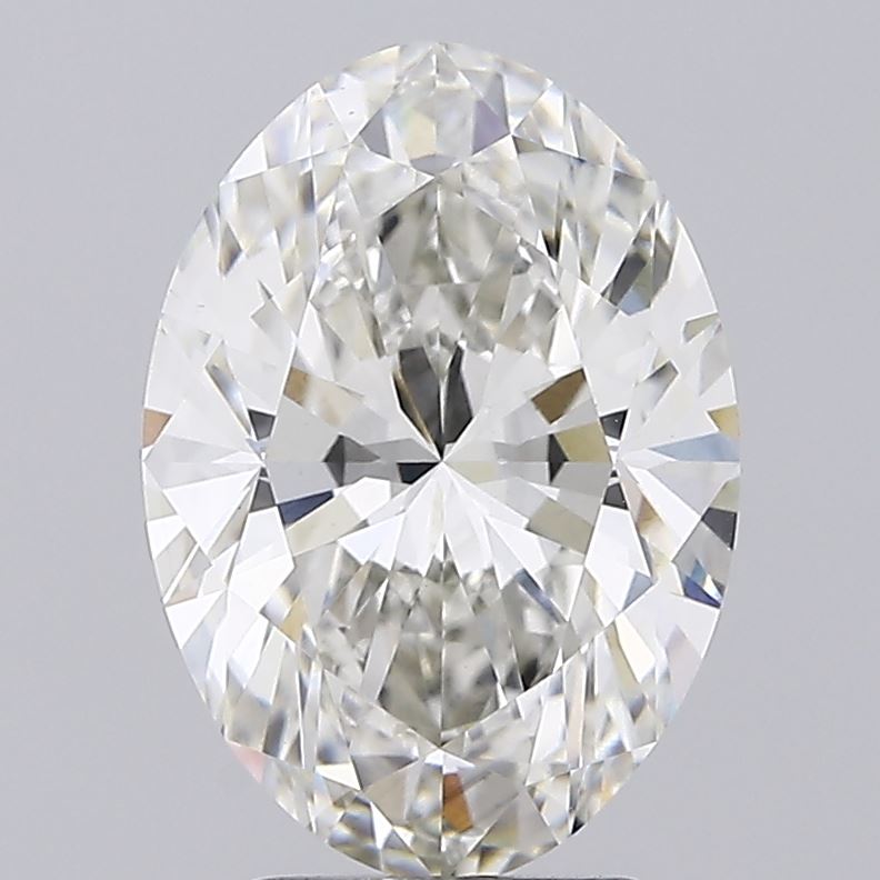 3.90 ct. oval Lab Grown Diamond front image