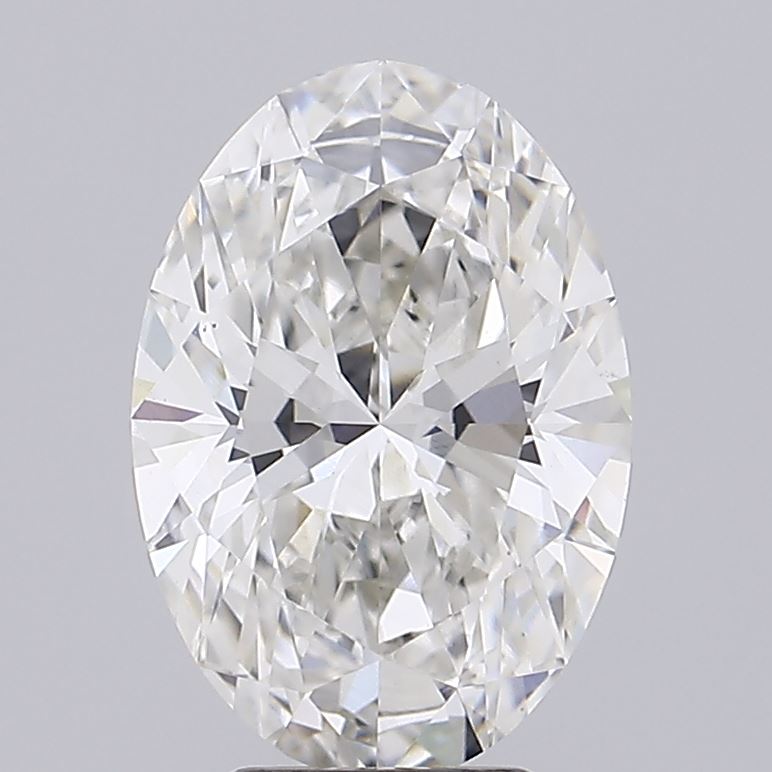 3.74 ct. oval Lab Grown Diamond front image