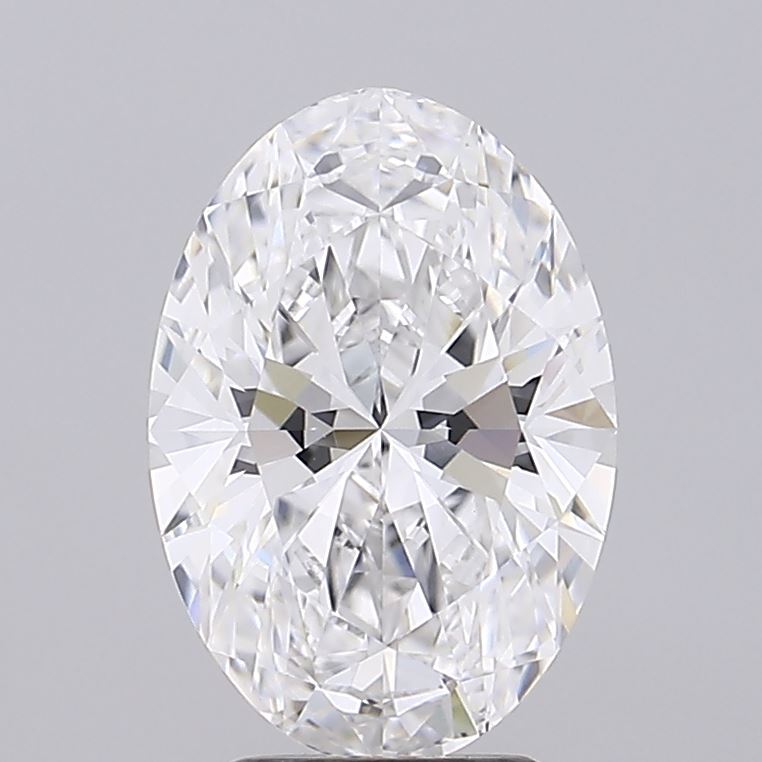 3.73 ct. oval Lab Grown Diamond front image