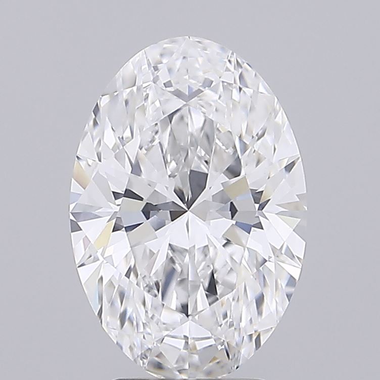 3.67 ct. oval Lab Grown Diamond front image