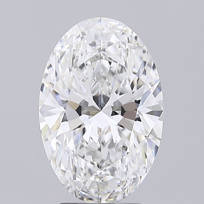 3.26 ct. oval Lab Grown Diamond front image