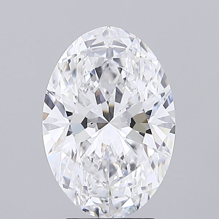2.90 ct. oval Lab Grown Diamond front image