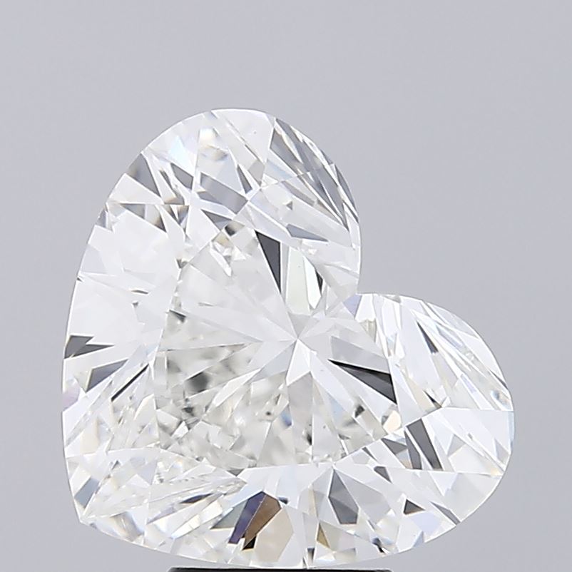 5.96 ct. heart Lab Grown Diamond front image