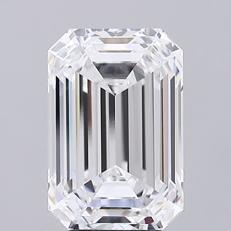 4.91 ct. emerald Lab Grown Diamond front image