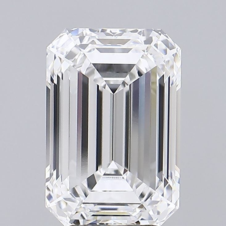 4.21 ct. emerald Lab Grown Diamond front image
