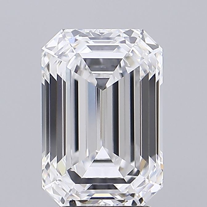 4.20 ct. emerald Lab Grown Diamond front image